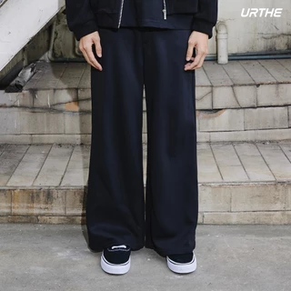 URTHE - กางเกงวอร์ม ขากว้าง รุ่น LOUNGE SWEATPANTS