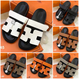 โปรโมชั่น Flash Sale : 🛒🚩จัดโปร รองเท้าแตะหน้า H งานHi end 11  Sz.🌸36-45 พร้อมกล่อง ถ่ายจากสินค้าจริง งานสวย