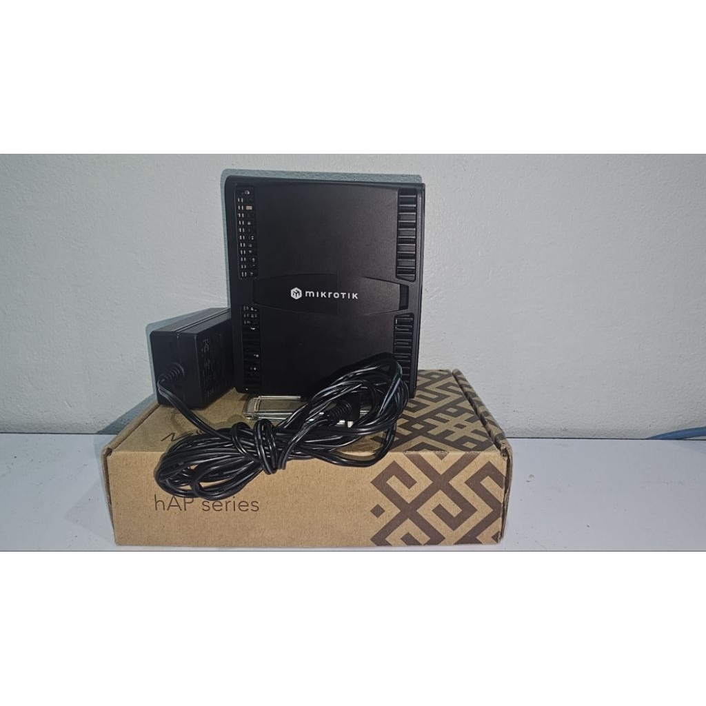 MikroTik hAP ax² (hAP ax2) | Wi-Fi 6 Router มือสอง อุปกรณ์ครบกล่อง ...