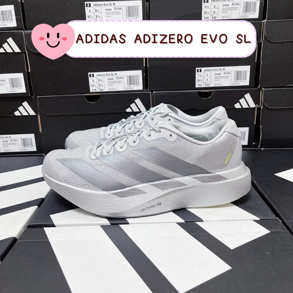 [พร้อมส่ง & พรีออเดอร์] รองเท้าวิ่ง ADIDAS ADIZERO EVO SL - (JR3419 ...