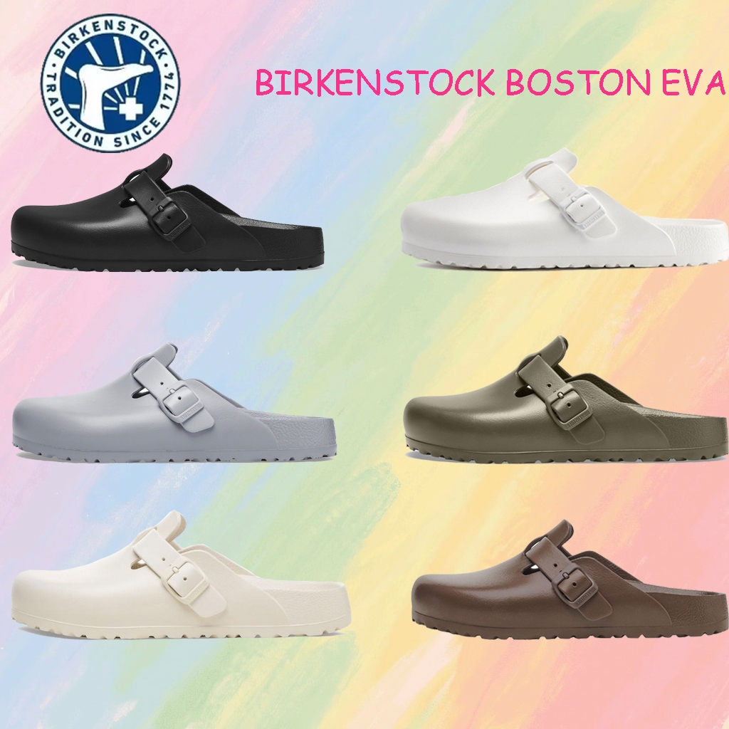 （ของแท้ 100 %）birkenstock boston eva 0127103/0127133/1027621/1026238 ...
