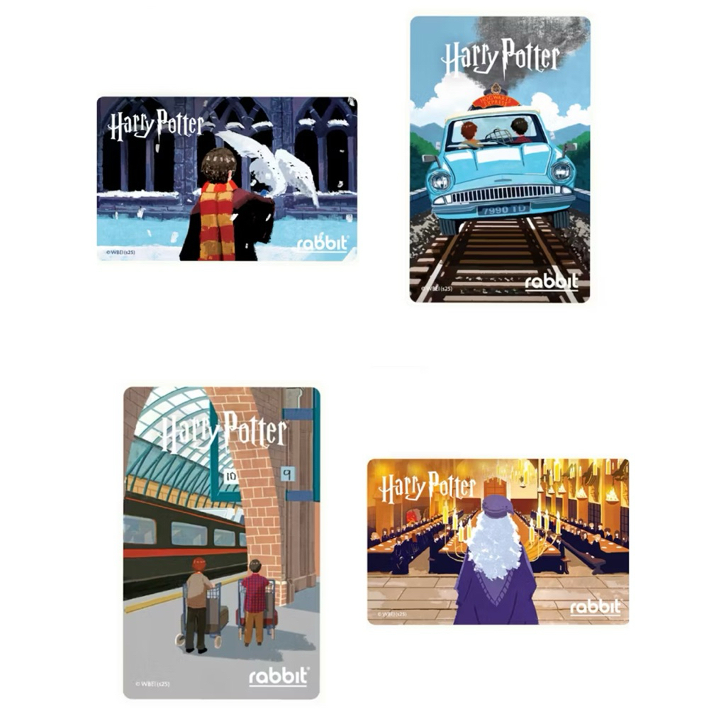 Rabbit Card Harry potter สินค้าพร้อมจัดส่ง บัตรแรบบิทแฮรี่ limited ...