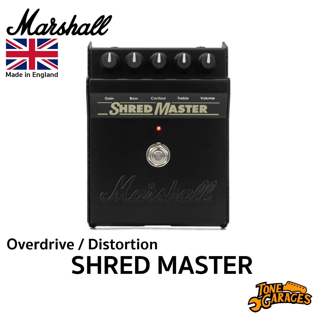 Marshall ShredMaster Overdrive/Distortion Pedal เอฟเฟคกีต้าร์ | Shopee ...