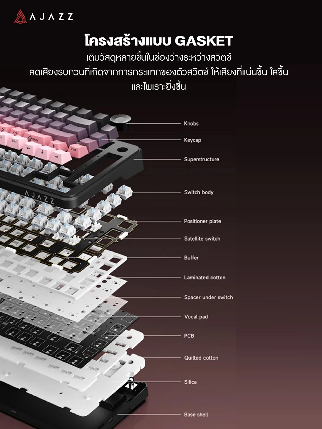 Ajazz AK820 Max Mechanical