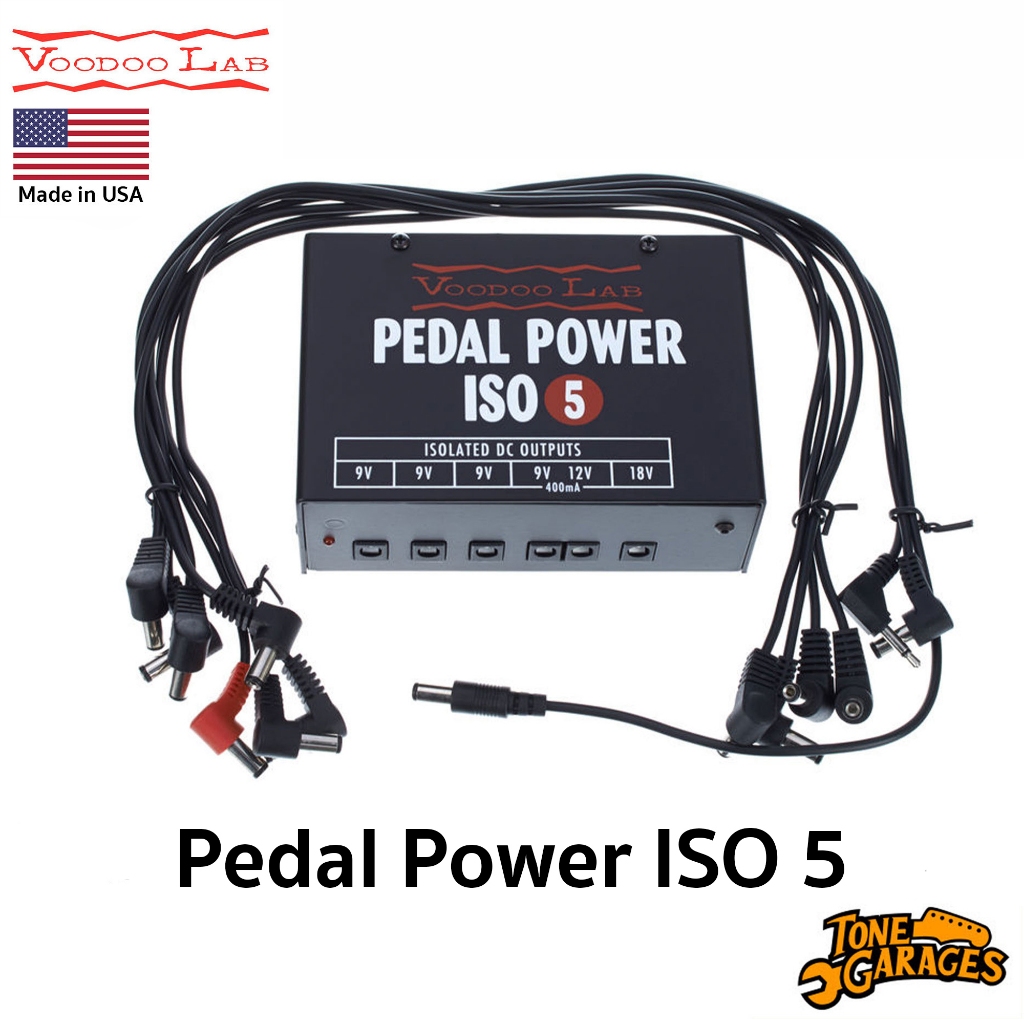 Voodoo Lab Pedal Power ISO 5 พาวเวอร์ซัพพลาย Power Supply จ่ายไฟ