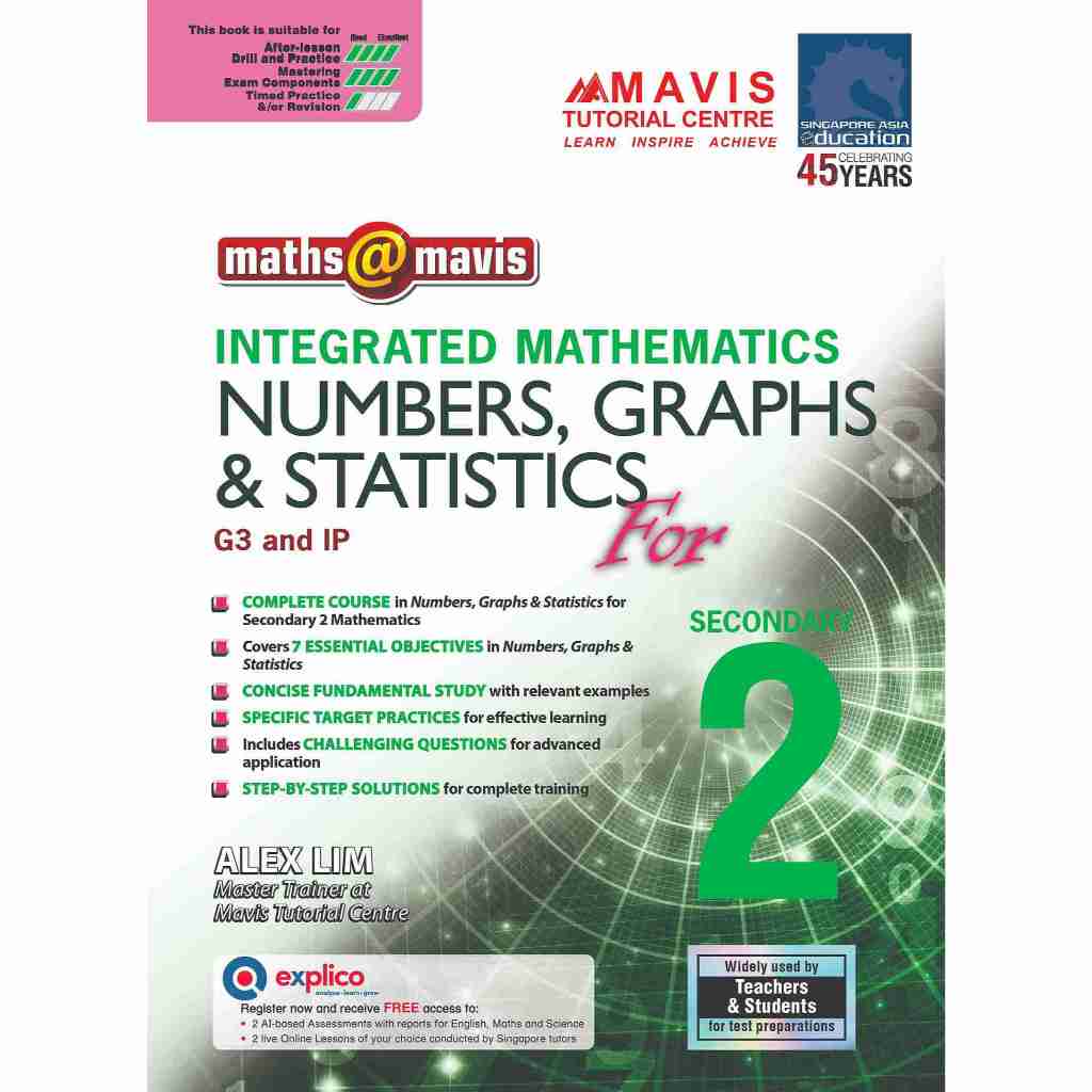 GSAP_แบบฝึกหัดคณิตศาสตร์สำหรับ ม.2INTEGRATED MATHEMATICS NUMBERS,GRAPHS ...