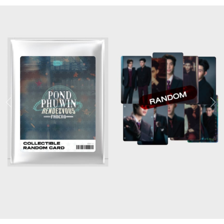 📬พร้อมส่ง} GMMTV - Collectible Random Card | PondPhuwin