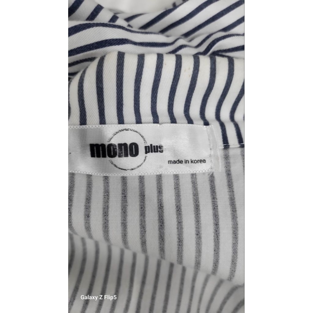 รหัส 01211 เสื้อทรงยาวหรือใส่เป็น เดรสสั้น แบรนด์ mono plus made in ...