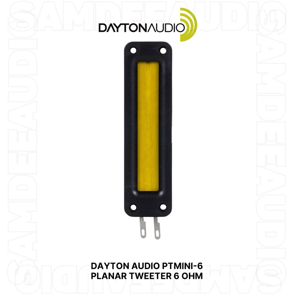 Tweeter Planar Dayton Audio PTMini-6 Da 6 Ohm – Compatto E Potente Per Auto E Home Hi-Fi, Montaggio A Superficie O A Incasso - 3