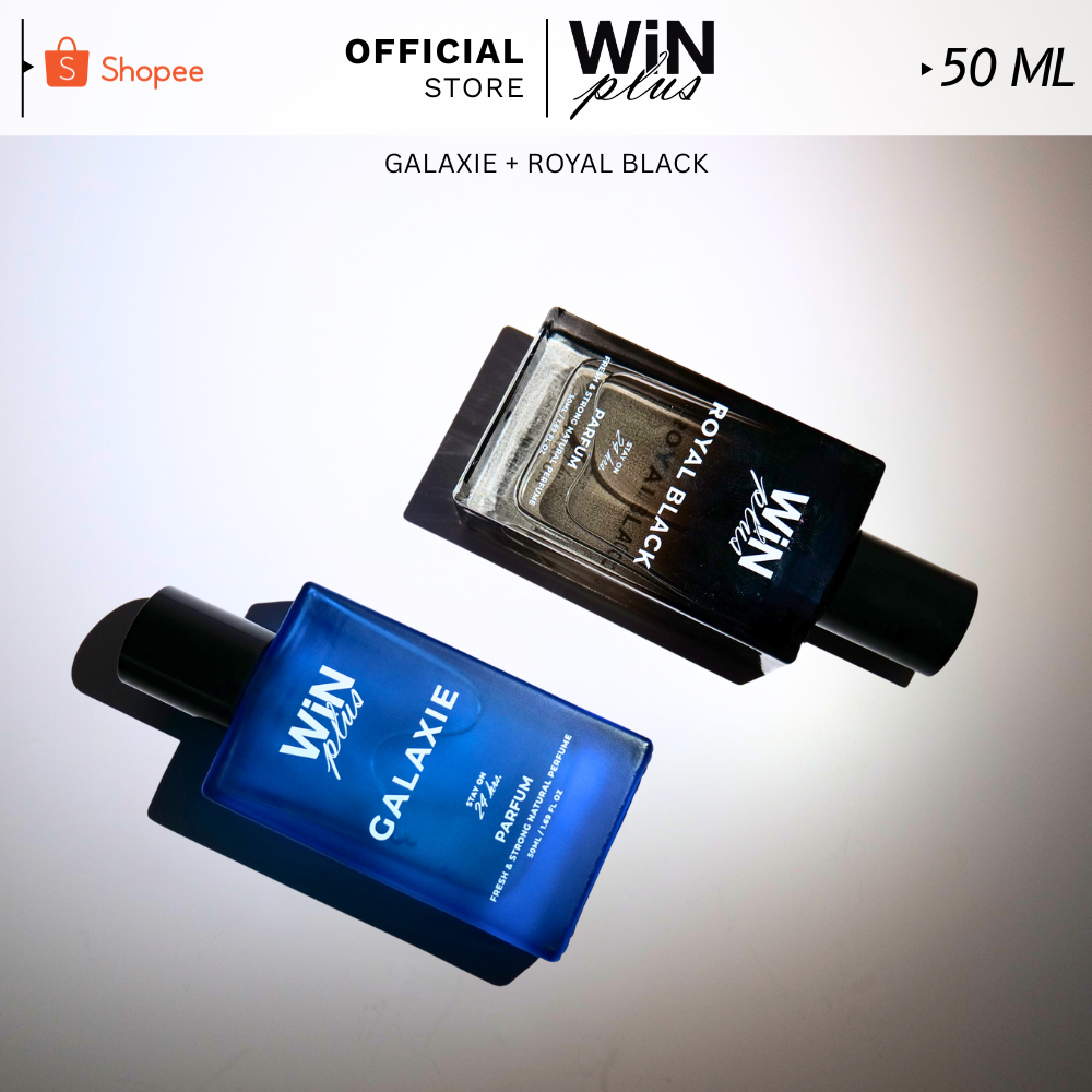 WiNPlus Perfume SET หัวกะไดไม่เคยแห้ง (รอยัล แบล็ค + กาแล็กซี่ ...