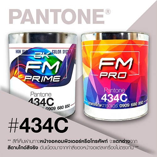 (ราคาต่อลิตร) สี PANTONE 434 C / PMS 434 C | Shopee Thailand