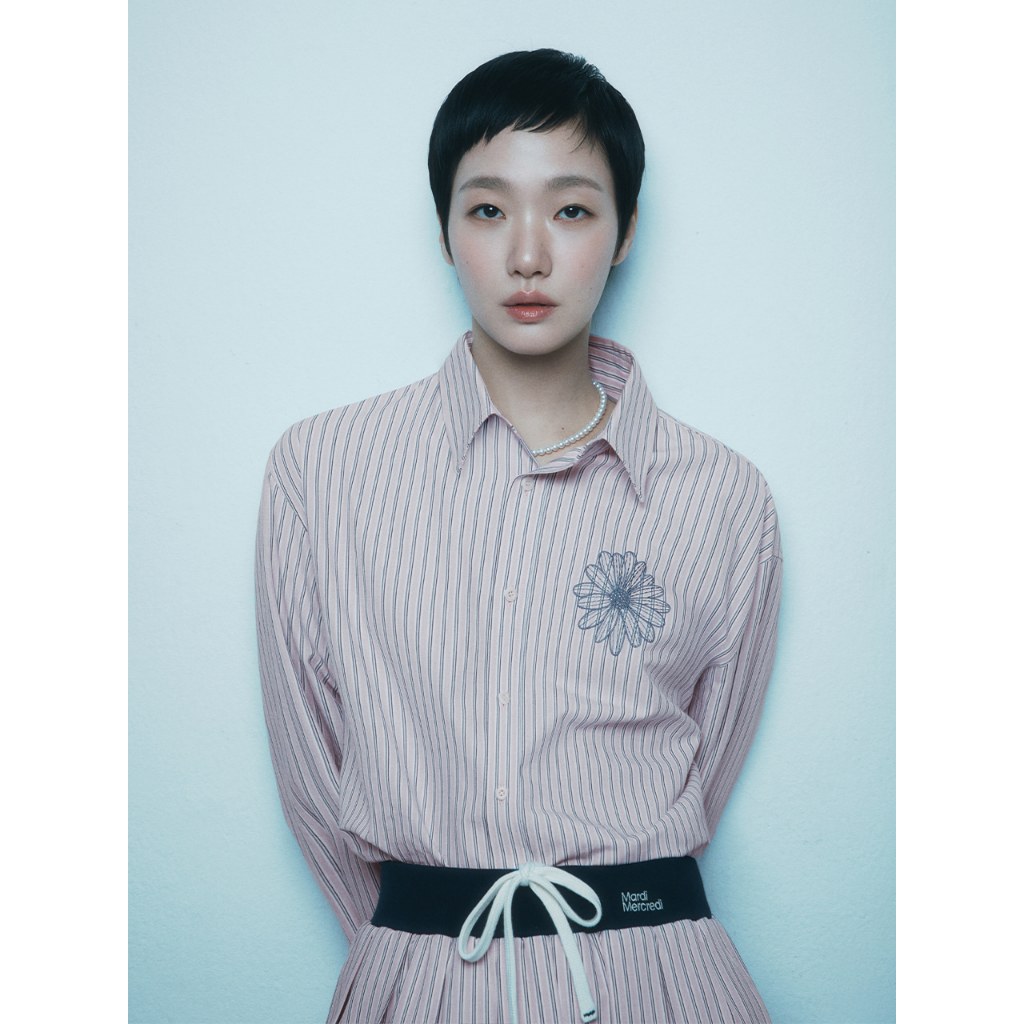 Mardi Mercredi Cotton Shirt Stripe (Blue Navy, Blue Burgundy, Pink