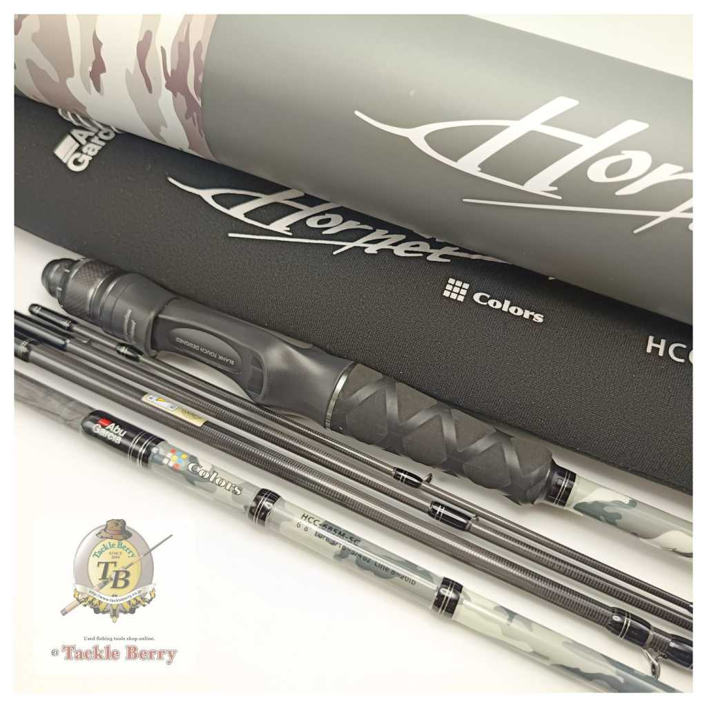 Abu Garcia Hornet Colors HCC-685M / คันเบ็ดสายเดินทาง 5ท่อน พกพา