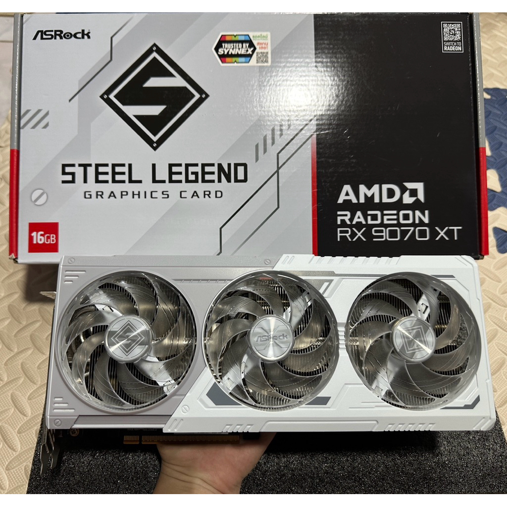 RX9070XT Asrock Steel legend 16GB | Shopee Thailand