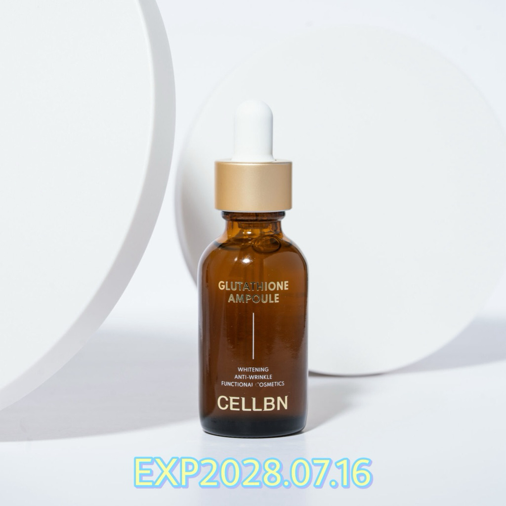 แท้/พร้อมส่ง🔥Cellbn Glutathione Ampoule gluta กลูต้า ลดฝ้า รอยดำ รอยสิว  เกาหลี