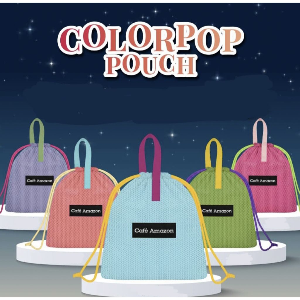 Amazon Color pop pouch bag กระเป๋าอเมซอน รุ่นคัลเลอร์ป๊อป | Shopee Thailand