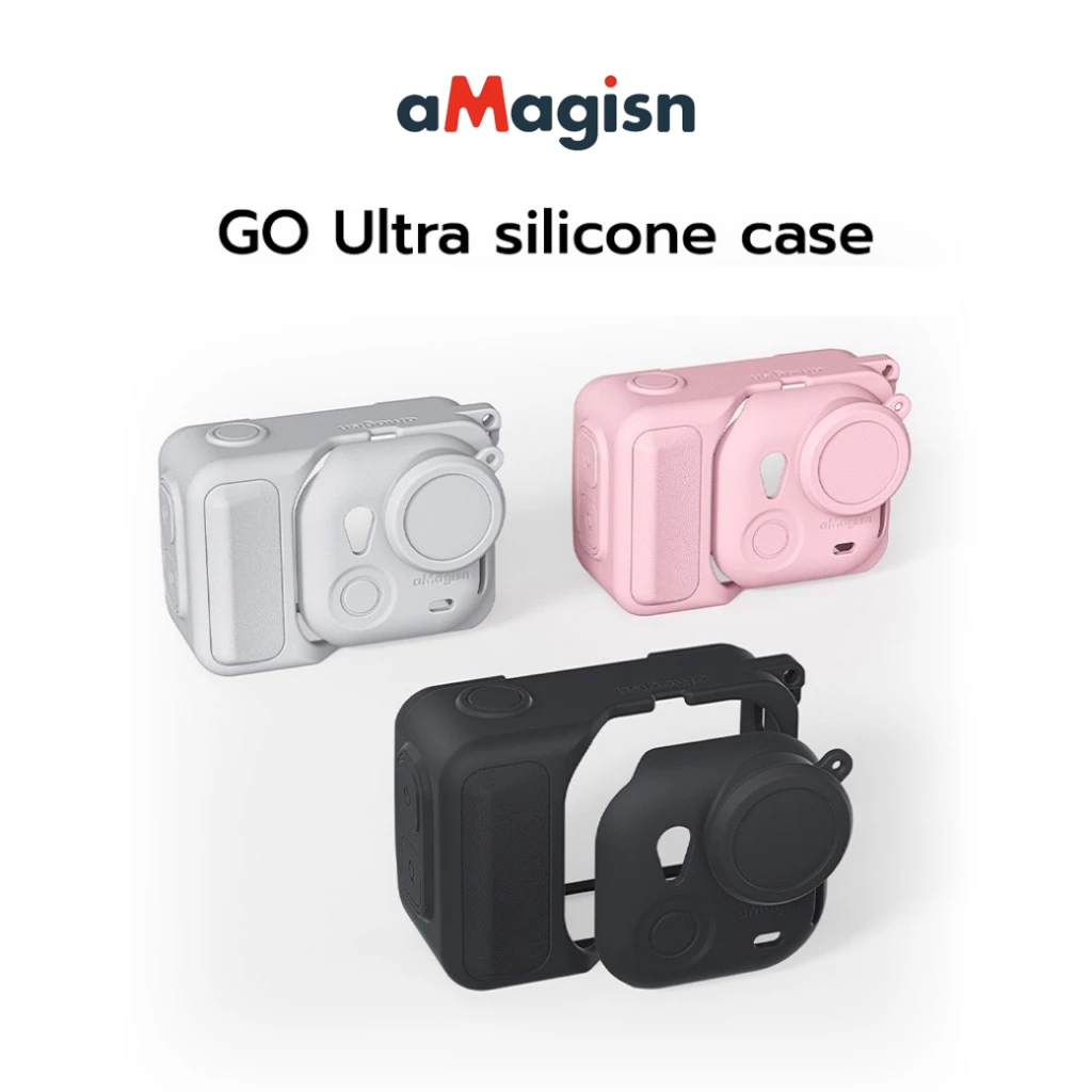 aMagisn GO Ultra silicone case เคสกล้องInsta360 GO Ultra | Shopee Thailand