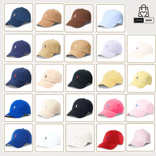 โปรโมชั่น Flash Sale : New_ของแท้💯%_พร้อมส่ง_Polo Ralph Lauren หมวก Cap ปักม้าเล็ก ไซส์ผู้ใหญ่ปรับขนาดรอบศรีษะได้