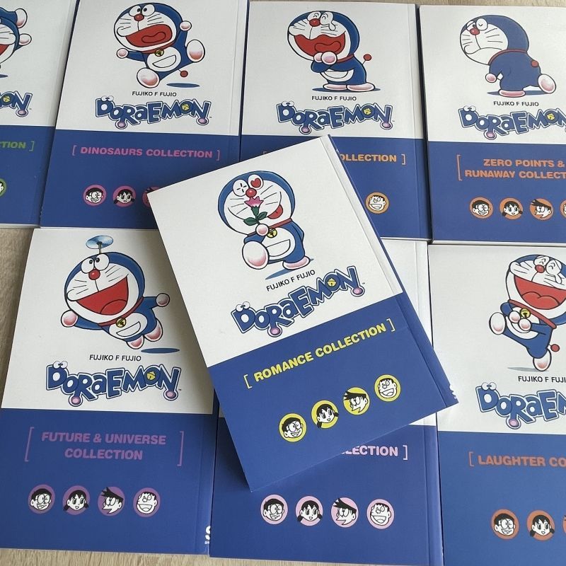 Doraemon 8 volumes children's classic English comic storybook | Shopee ...
