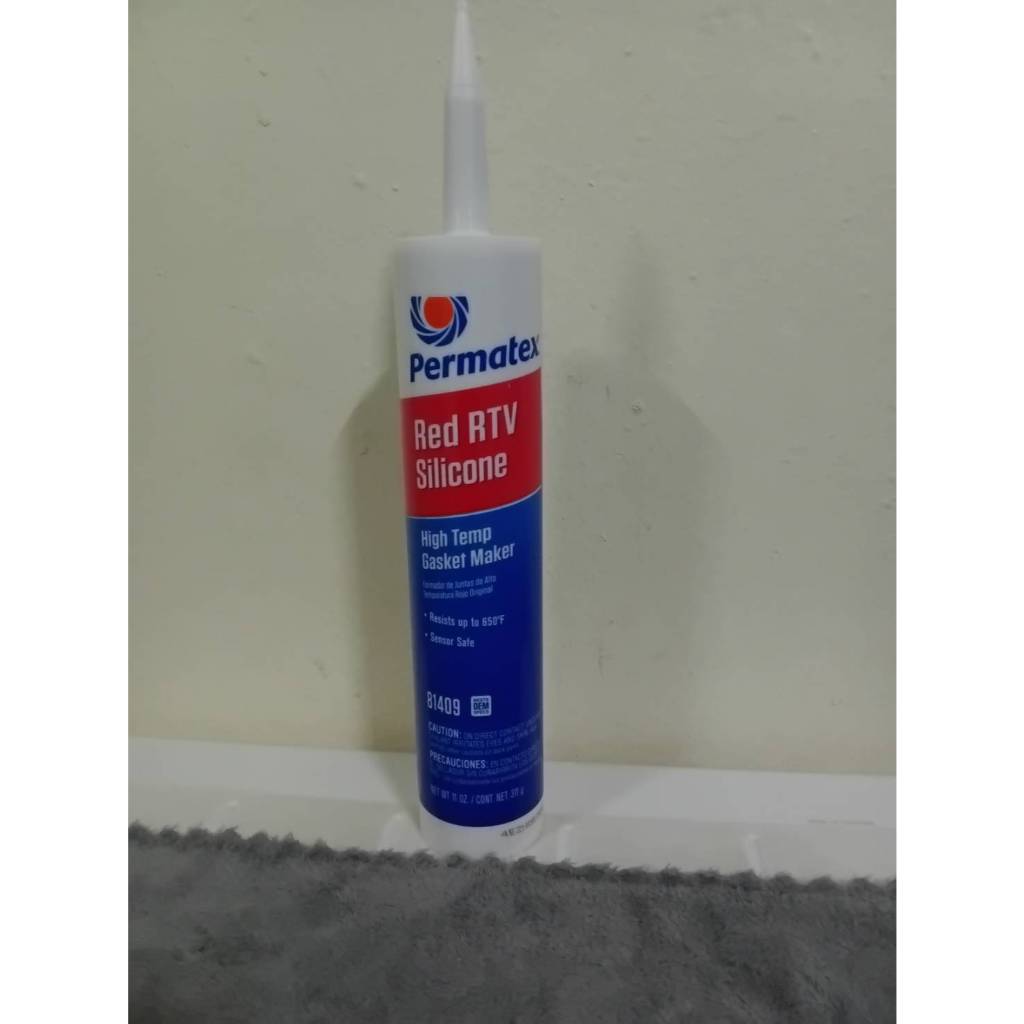 Permatex #26C High-Temp Red RTV Silicone Gasket ปะเก็นเหลวซิลิโคนทนความ ...