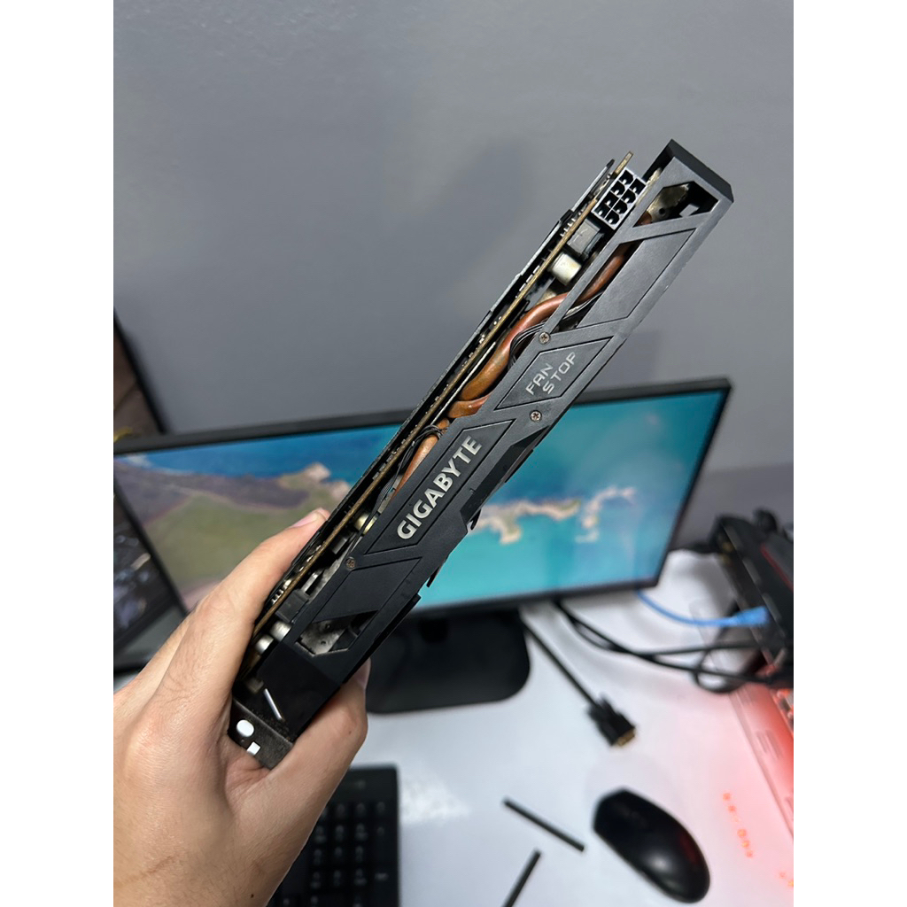 GIGABYTE RX580 4GB พร้อมใช้งาน อ่านรายละเอียดก่อนสั่งซื้อ (มีของพร้อม ...