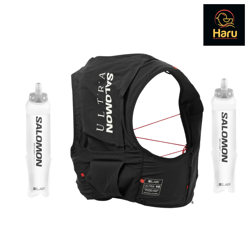 Salomon S/Lab Ultra 10 Hydration Vest Black :เป้น้ำซาโลมอน อัลตร้า