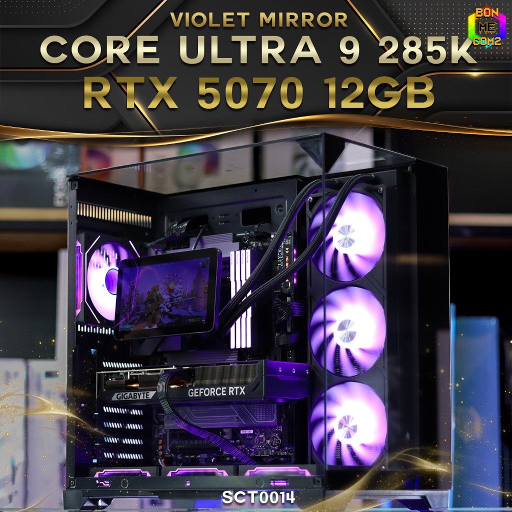 Violet Mirror [Special Custom] / คอมประกอบ Bonmecom2/ CPU CORE ULTRA 9 ...