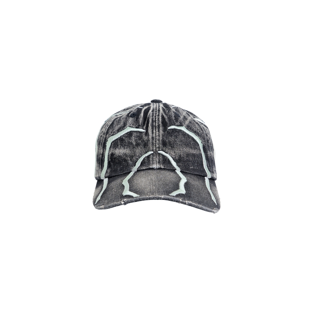 Spider Leg Cap Faded หมวกสีดำเฟด