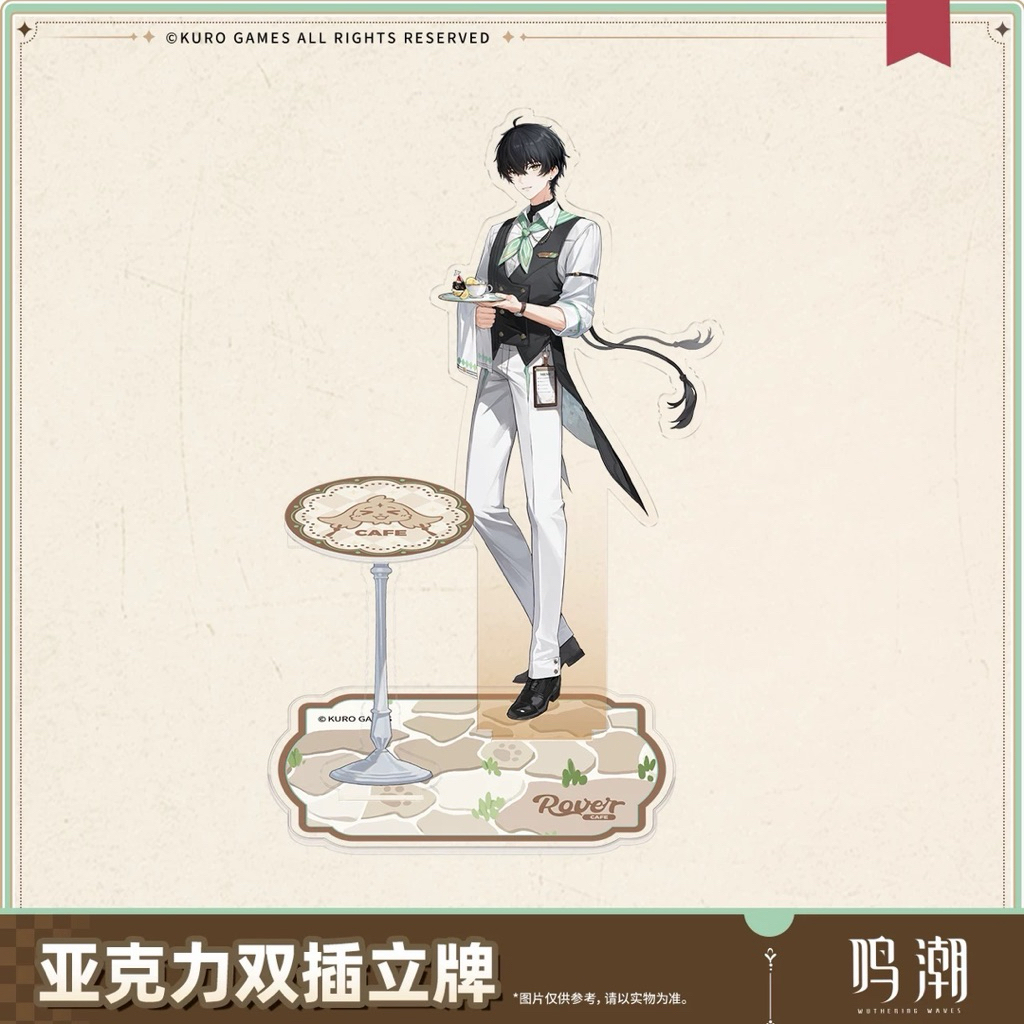 [พร้อมส่ง] official แท้ Rover Cafe Acrylic stand wuthering waves kuro ...