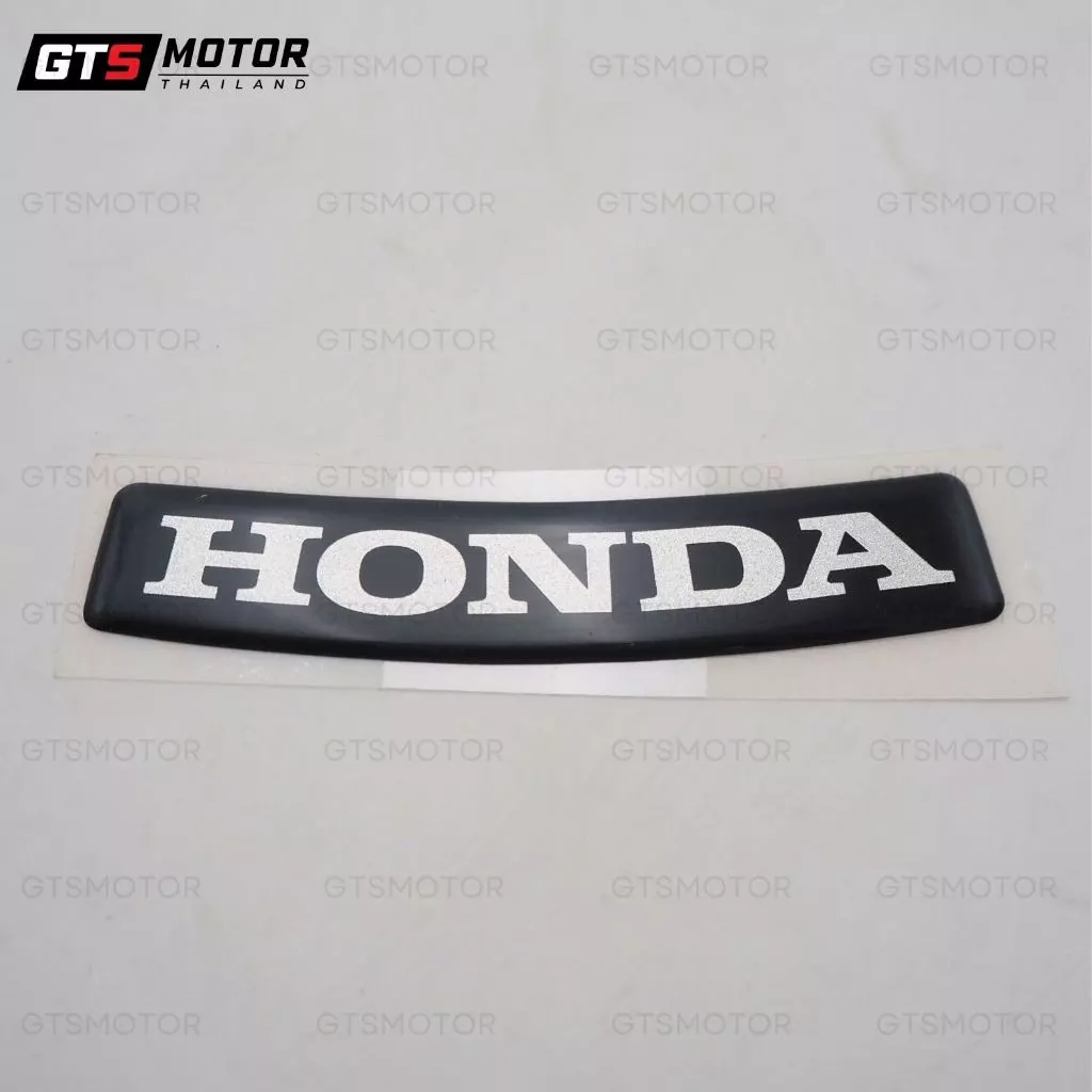 แท้ศูนย์ 100%!! สติกเกอร์ โลโก้ HONDA ตัวนูน 80mm. Sticker LOGO แท้ศูนย์HONDA 100% Hondaตัวนูน ติดบังแตร เวฟ125S/R รูปที่ 2