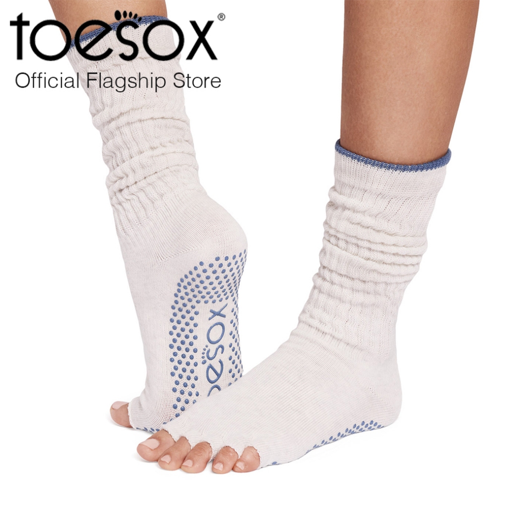 (Spring D2 2026) Toesox โทซอคส์ ถุงเท้ากันลื่นแยกนิ้ว เปิดนิ้วเท้า รุ่น ...