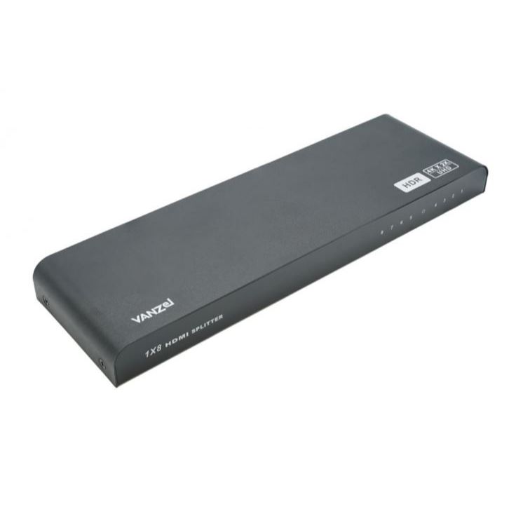 VANZEL 4K×2K@60Hz 1 IN 8 OUT HDMI SPLITTER support HDR รุ่น LSP108D ...