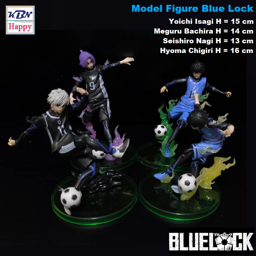 Model Figure Blue Lock 4 Type โมเดล ฟิกเกอร์ บลูล็อค 4 แบบ อะนิเมะ ...