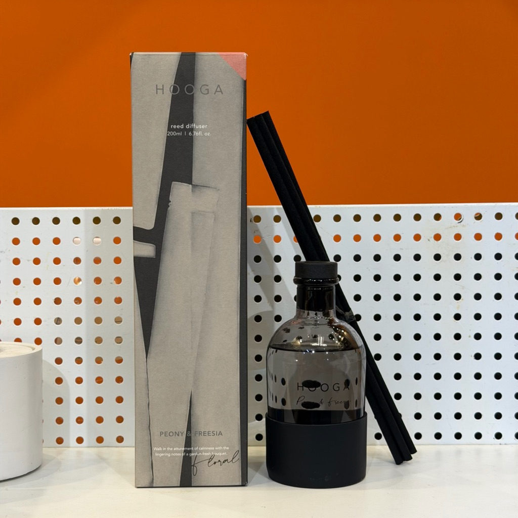 HOOGA Reed Diffuser ก้านไม้หอม น้ำหอมในบ้าน ขนาด 200ml | Shopee Thailand