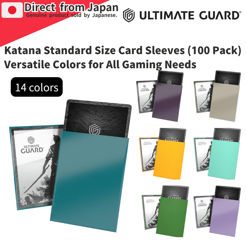 Ultimate Guard] Katana Standard Size Card Sleeves (100 Pack) Versatile  Colors for All Gaming Needs | Shopee Thailand