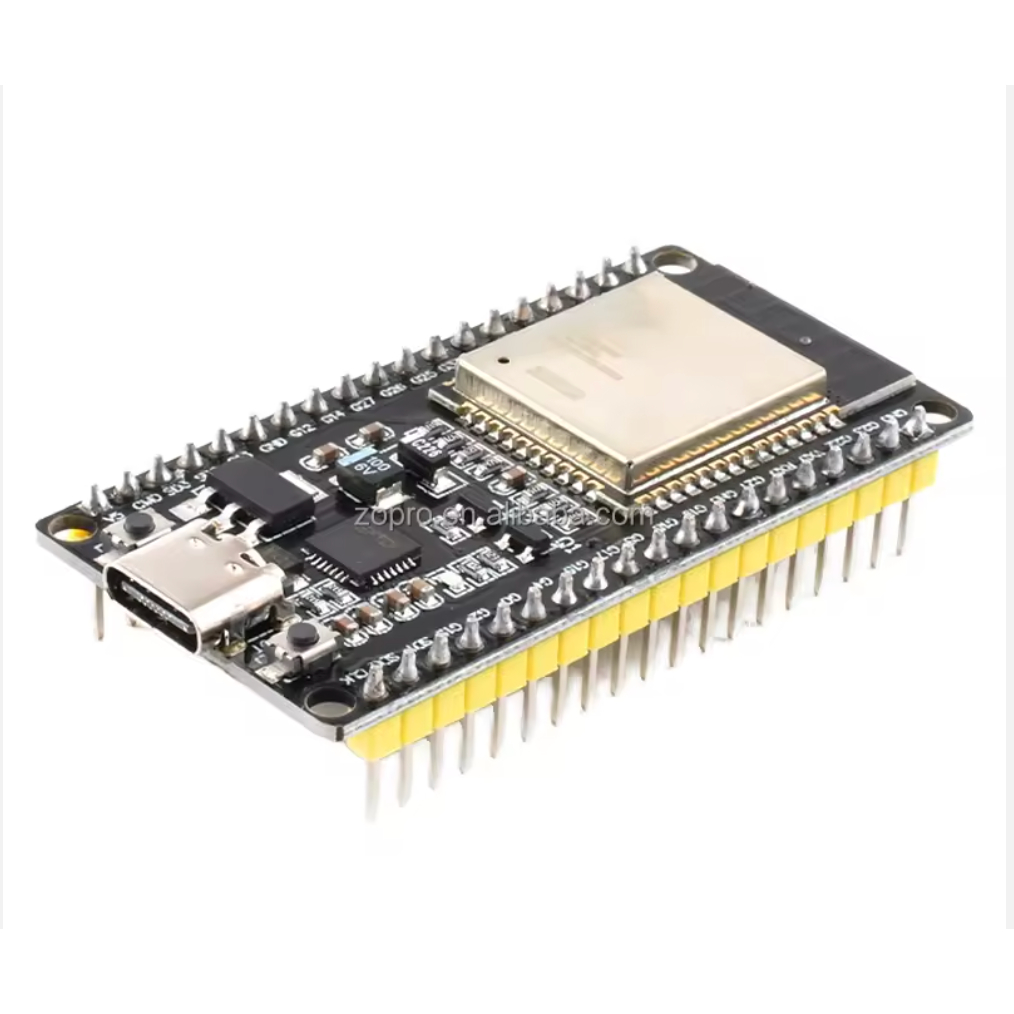 ESP32 Dev Board ESP-WROOM-32 WiFi + Bluetooth 38 Pin Type-C CH340 ...