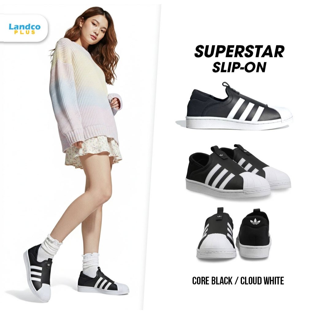 Adidas    W Superstar Slip-On IG5717  (4000) | Shopee Thailand