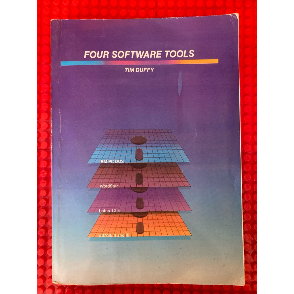 ENDED 1988 PB Four Software Tools, Lotus 123, Wordperfect, dBase III ...