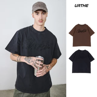 URTHE - เสื้อยืด Oversize รุ่น AUTOGRAPH CREW