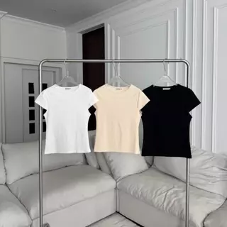 PTSH028   Bare Basic Tee  PROMTHONG (งานไซส์)