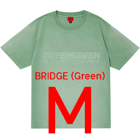 พร้อมส่ง] CORTIS - The 2nd EP [GREENGREEN] POP-UP MD เสื้อ T-SHIRT