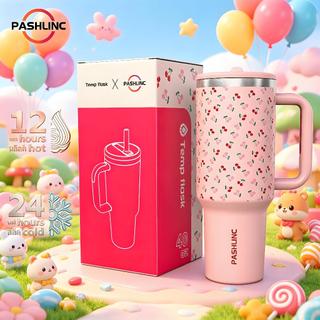 Tempflask ขนาดใหญ่ 304 ขวดน้ำสแตนเลส ถ้วยรถยนต์ ถ้วยสูญญากาศความร้อน กระติกน้ำสแตนเลสเก็บอุณหภูมิ