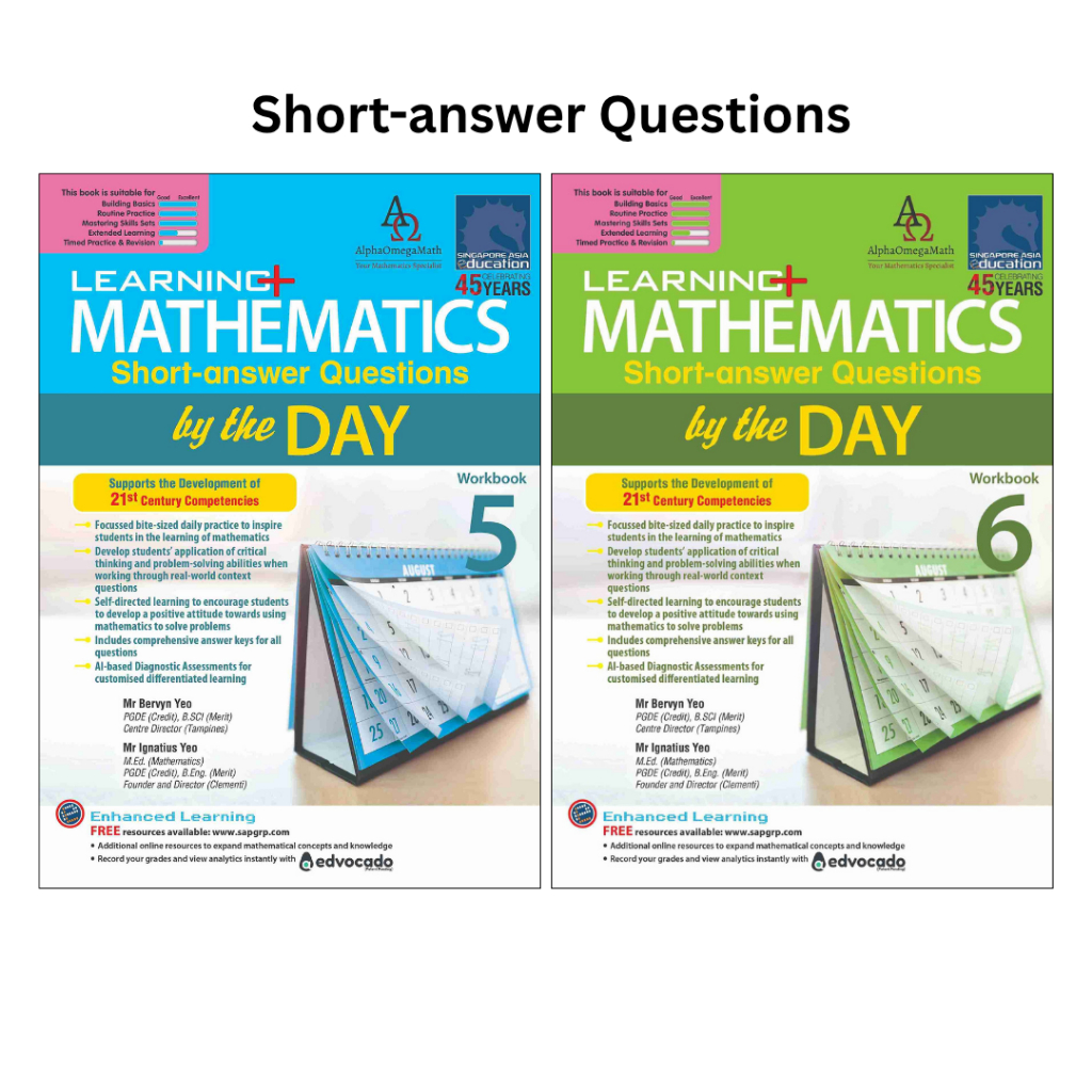 SAP_Learning Mathematics Short-answer Questions by the DAY P5-P6 | แบบ ...