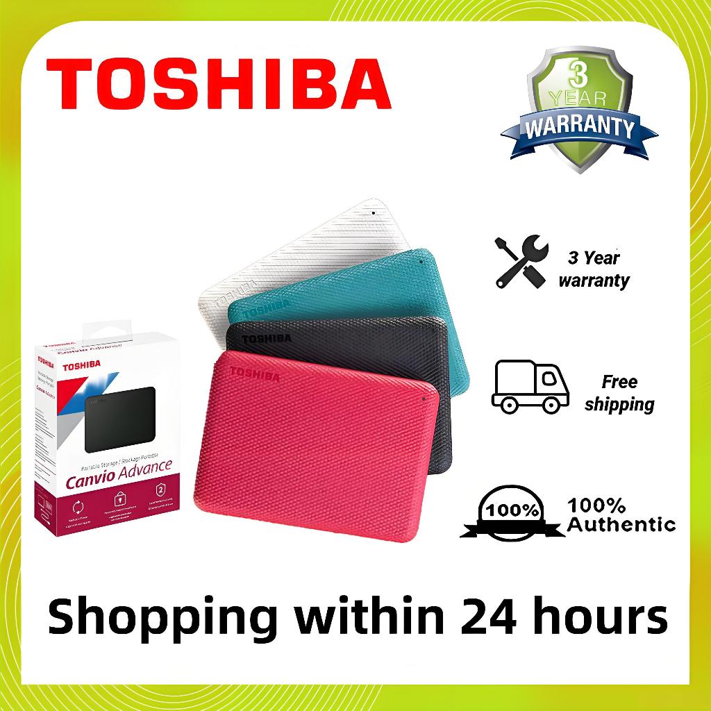 【จัดส่งตลอด 24 】1TB/2TB/4TB Canvio Advance HDD Portable hard drives 2.5 ...