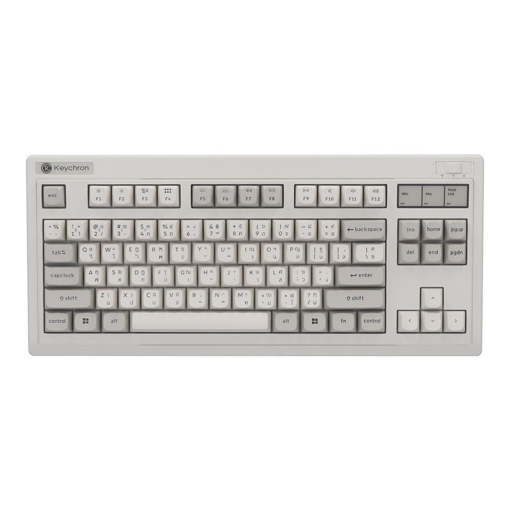 WIRELESS KEYBOARD (คีย์บอร์ดไร้สาย) KEYCHRON R3 - KEYCHRON RGB EN/TH ...