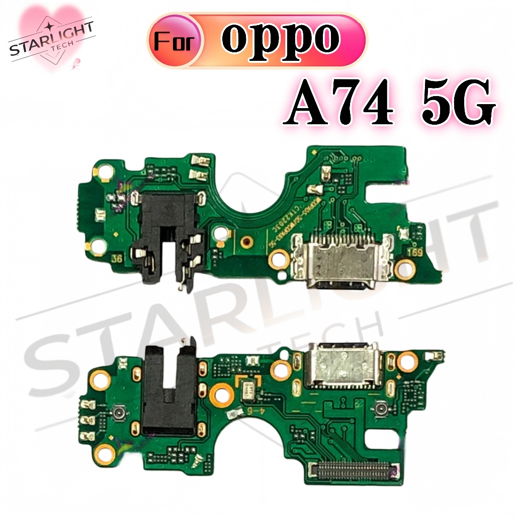 oppo A74 5G อะไหล่สายแพรตูดชาร์จ Charging Connector Port Flex Cable ...