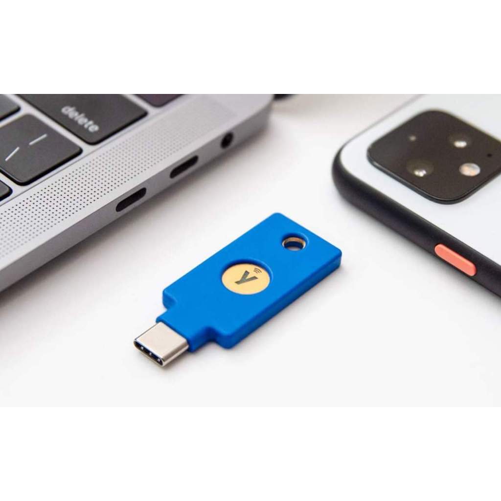 Yubikey Yubico Security Key C NFC ปกป้อง account Email fb gmail ...