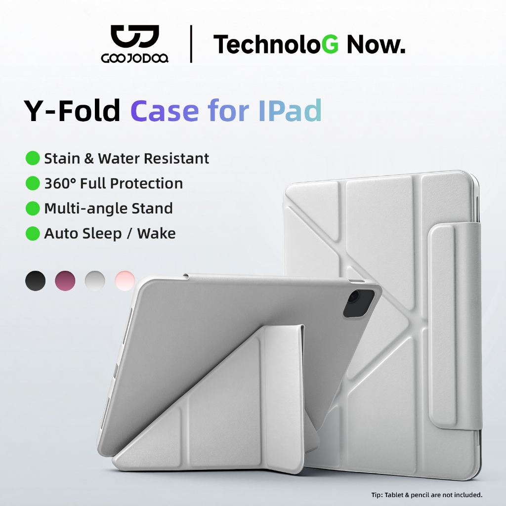 รีวิว GOOJODOQ Y-Fold เคส iPad ปรับ 4 มุม