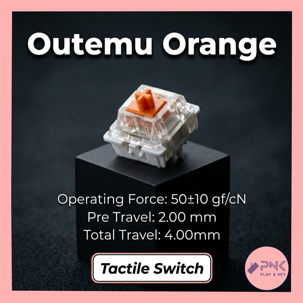 [แพค 10 ตัว ส่งไว] Outemu Switch มีครบทุกสี Red Blue Brown Golden ...