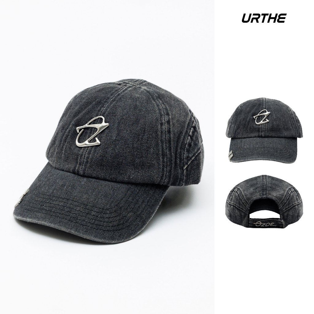URTHE - หมวกแก๊ป ยีนส์ฟอก รุ่น 2077 CAP - Col. OZDE UNTITLED